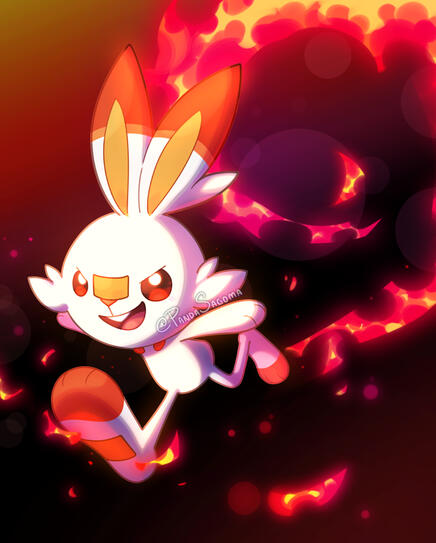Pokemon Scorbunny - Jan. 2022